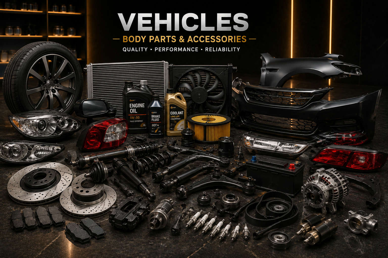 Body Parts & Accessories — spare parts